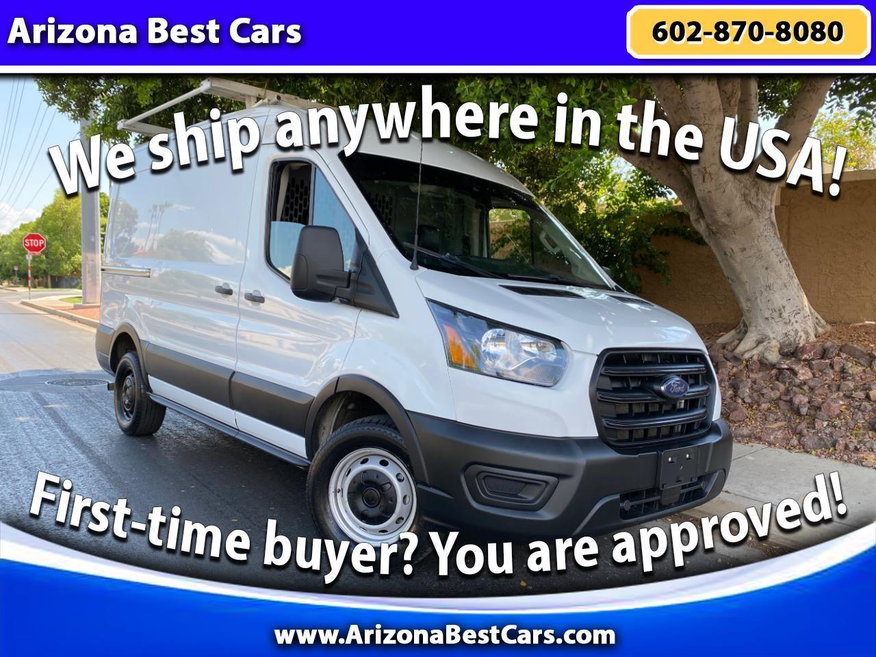 2020 Ford Transit Cargo Van T-250 130" Med Rf 9070 GVWR RWD