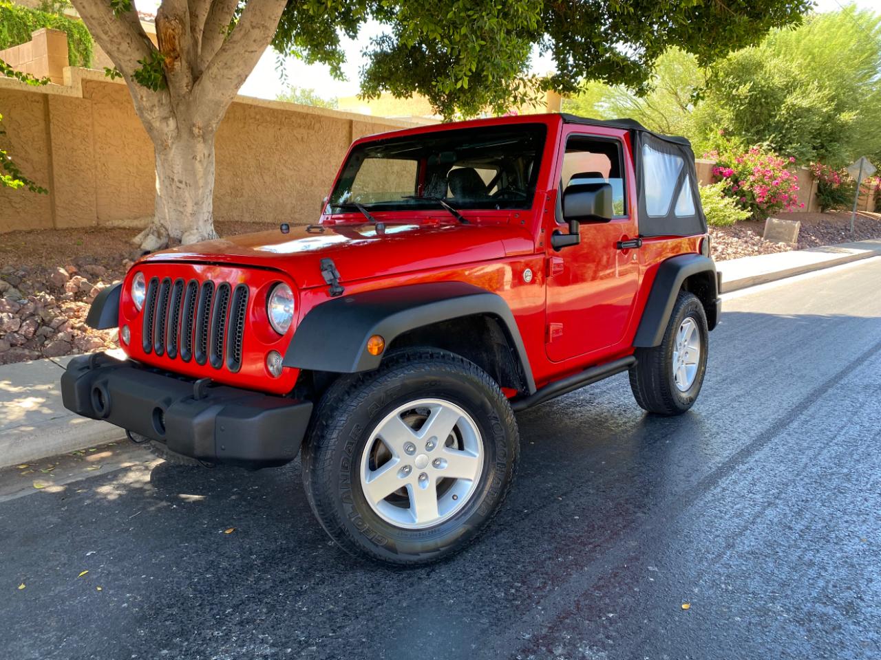 Jeep Wrangler 4WD 2dr Sport 2016