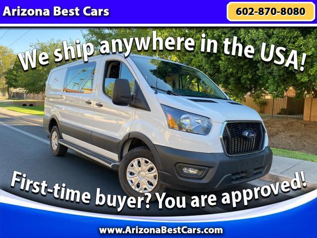 White 2025 Ford Transit Cargo Van Rear-Wheel Drive Automatic
