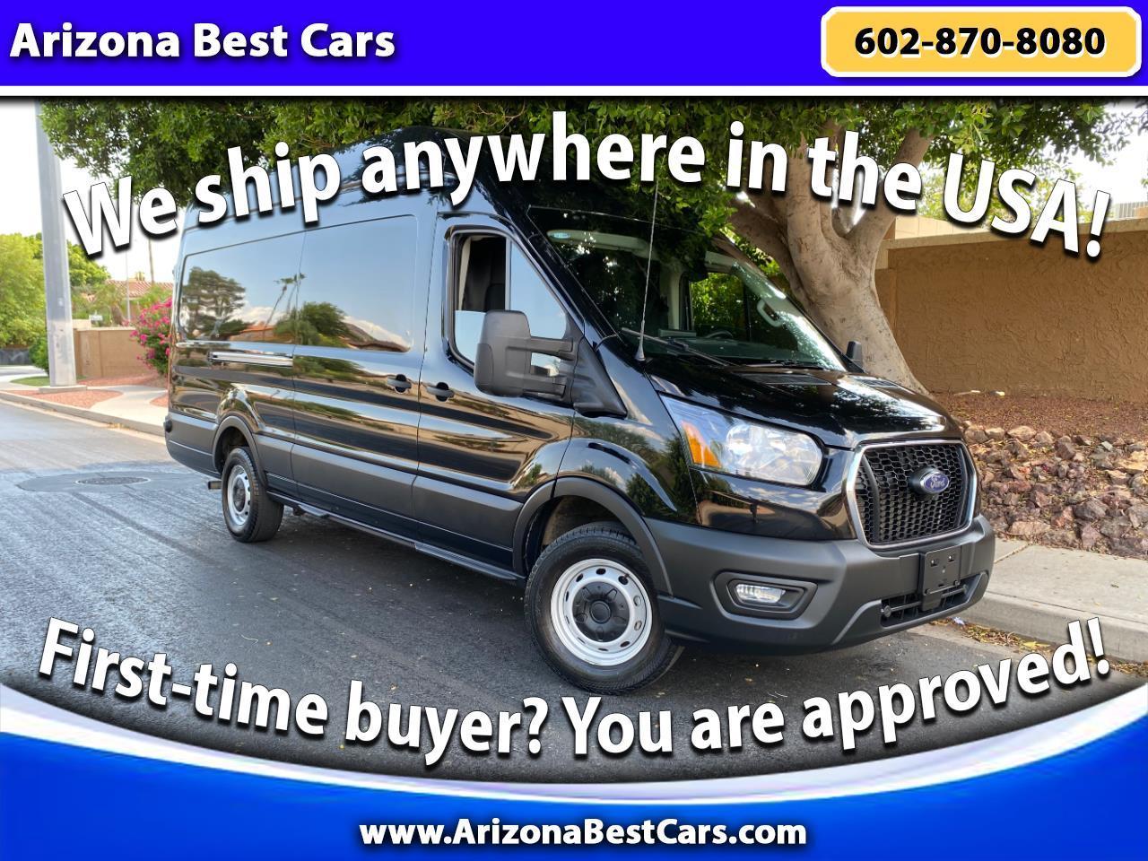 2023 Ford Transit Cargo Van T-250 148" EL Hi Rf 9070 GVWR RWD