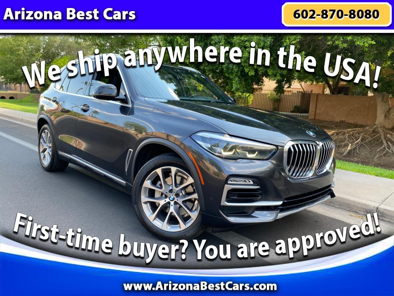 Gray 2020 BMW X5 SUV / Crossover Rear-Wheel Drive Automatic