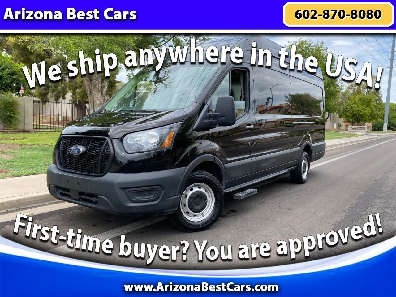 2023 Ford Transit Cargo Van T-250 148" EL Hi Rf 9070 GVWR RWD
