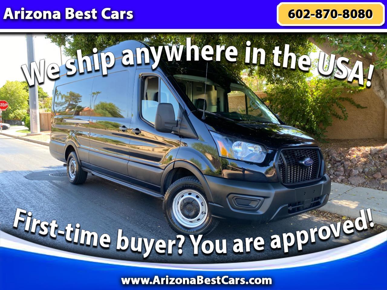 2023 Ford Transit Cargo Van T-250 148" EL Hi Rf 9070 GVWR RWD