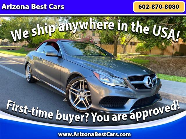Gray 2016 Mercedes-Benz E-Class Convertible Rear-Wheel Drive Automatic
