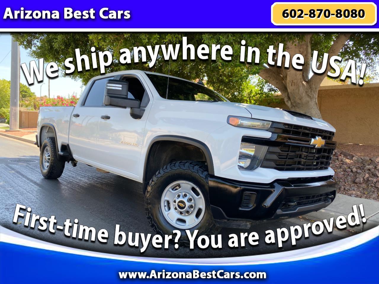 2024 Chevrolet Silverado 2500HD 4WD Crew Cab 159" Work Truck