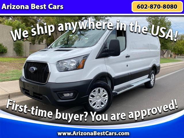 White 2025 Ford Transit Cargo Van Rear-Wheel Drive Automatic