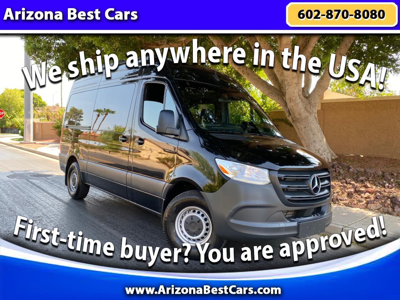 Black 2025 Mercedes-Benz Sprinter Van Rear-Wheel Drive Automatic