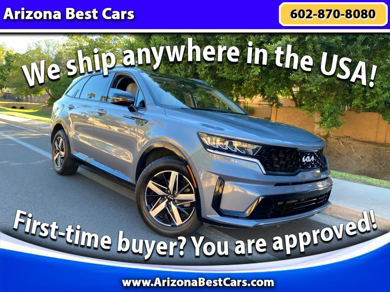 Silver 2023 Kia Sorento SUV / Crossover Front-Wheel Drive Automatic
