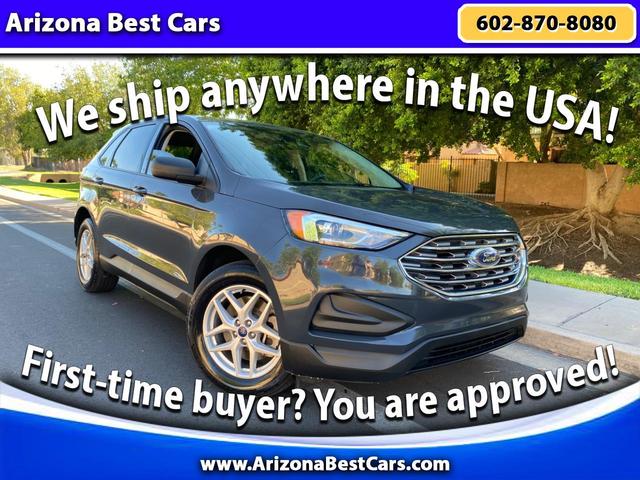 Gray 2021 Ford Edge SUV / Crossover Front-Wheel Drive Automatic