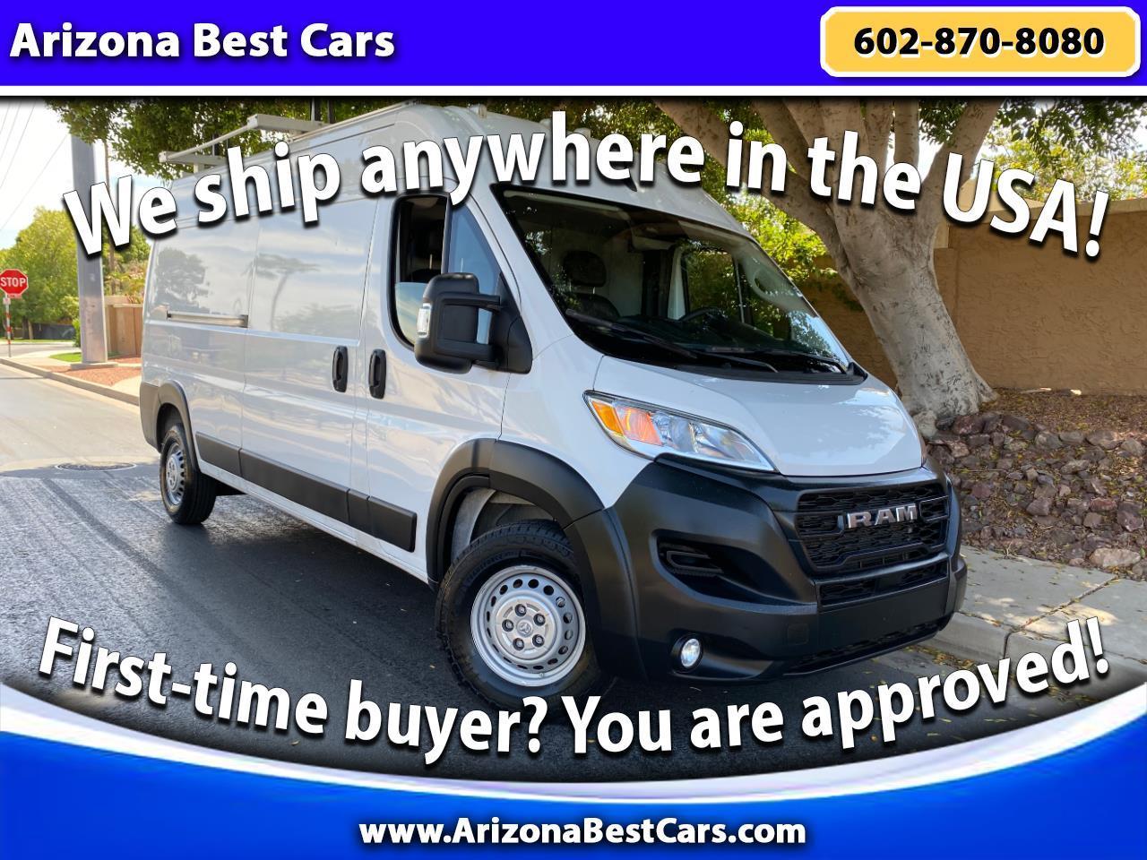2024 RAM ProMaster Cargo Van Tradesman 2500 High Roof 159" WB w/Pass Seat