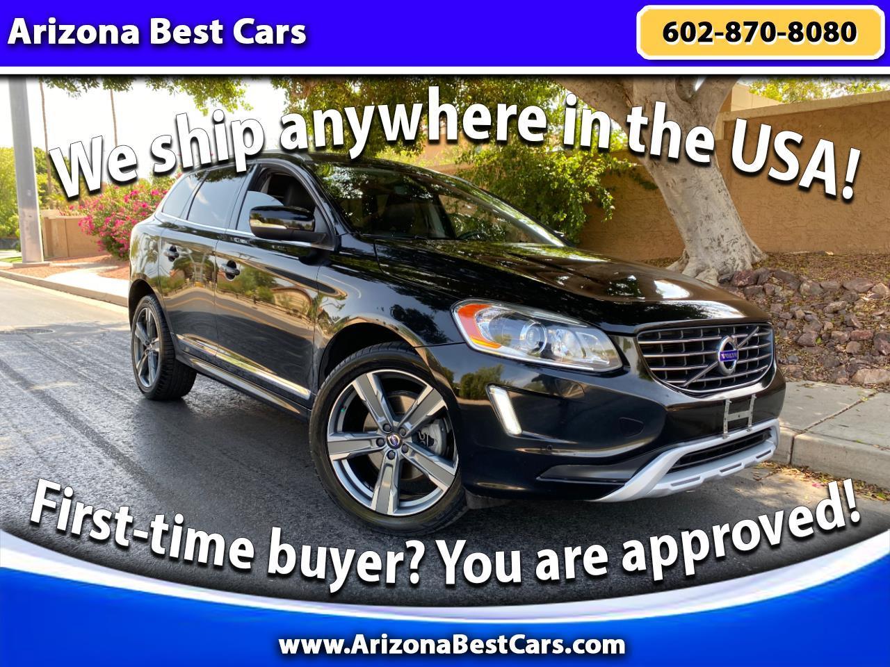Black 2017 Volvo XC60 SUV / Crossover Front-Wheel Drive Automatic