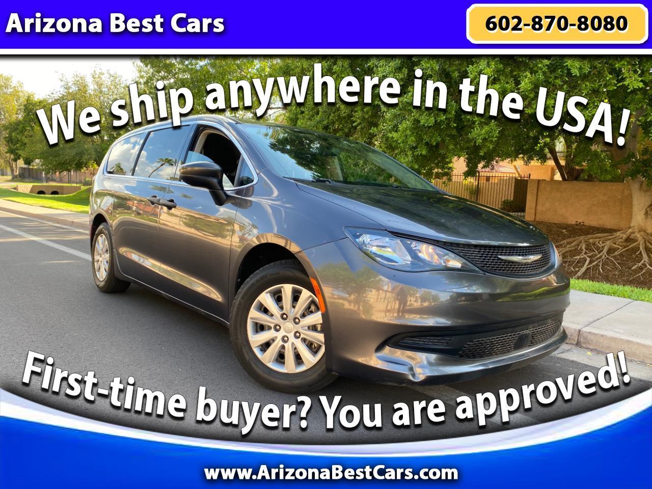 2021 Chrysler Voyager Gris Minivan Tracción delantera Automática