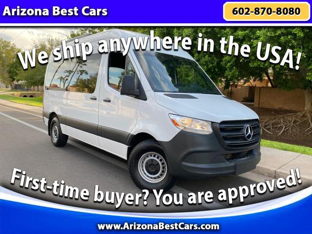 White 2024 Mercedes-Benz Sprinter Van Rear-Wheel Drive Automatic