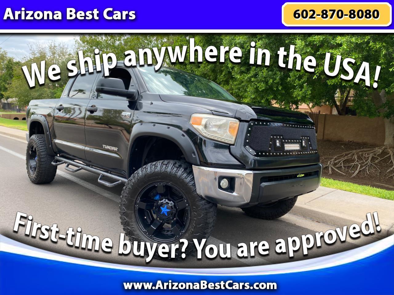 Toyota Tundra 2WD Truck CrewMax 5.7L V8 6-Spd AT SR5 (Natl) 2014