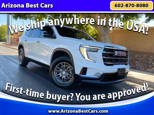White 2025 GMC Acadia SUV / Crossover Front-Wheel Drive Automatic