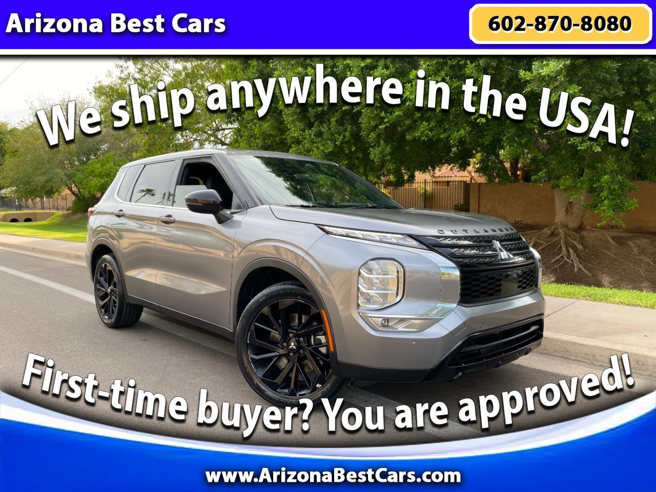 Silver 2022 Mitsubishi Outlander SUV / Crossover Front-Wheel Drive Automatic