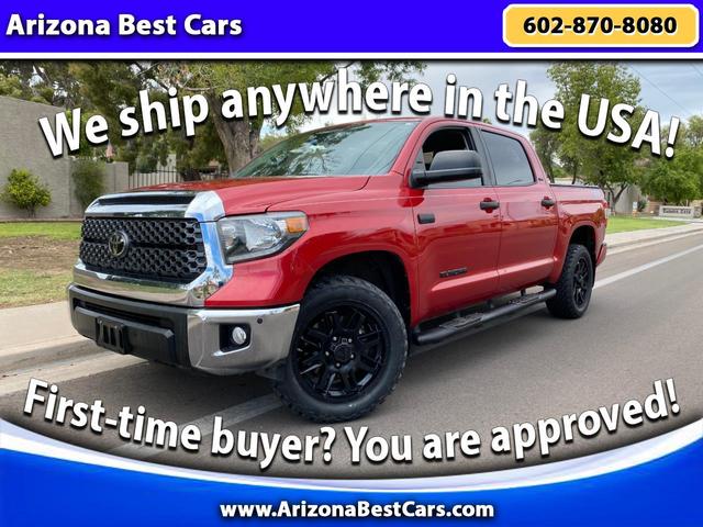 Red 2021 Toyota Tundra Pickup Truck 4X2 Automatic