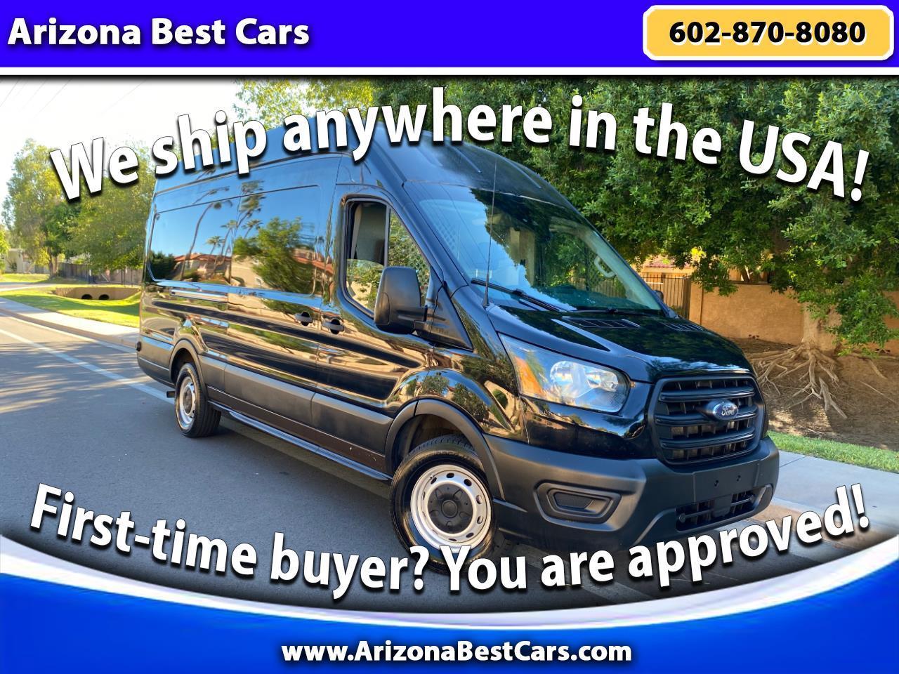2020 Ford Transit Cargo Van T-250 148" EL Hi Rf 9070 GVWR RWD