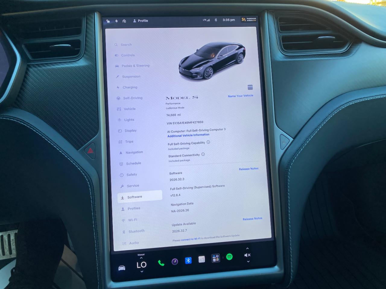 Tesla Model S Performance AWD w/Ludicrous Mode *Ltd Avail* 2021
