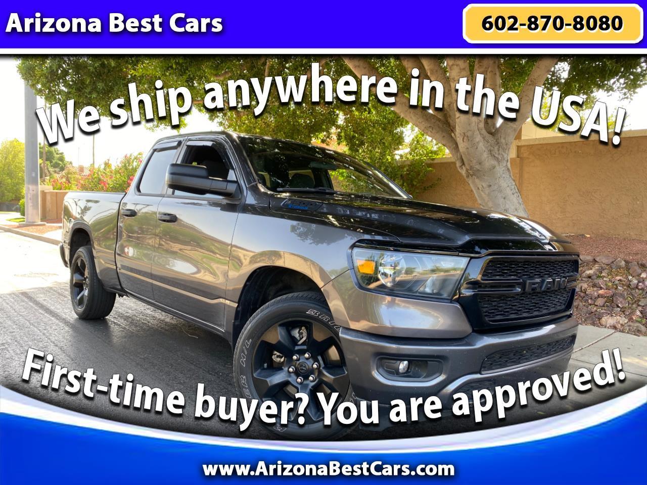RAM 1500 Tradesman 4x4 Quad Cab 6'4" Box 2024