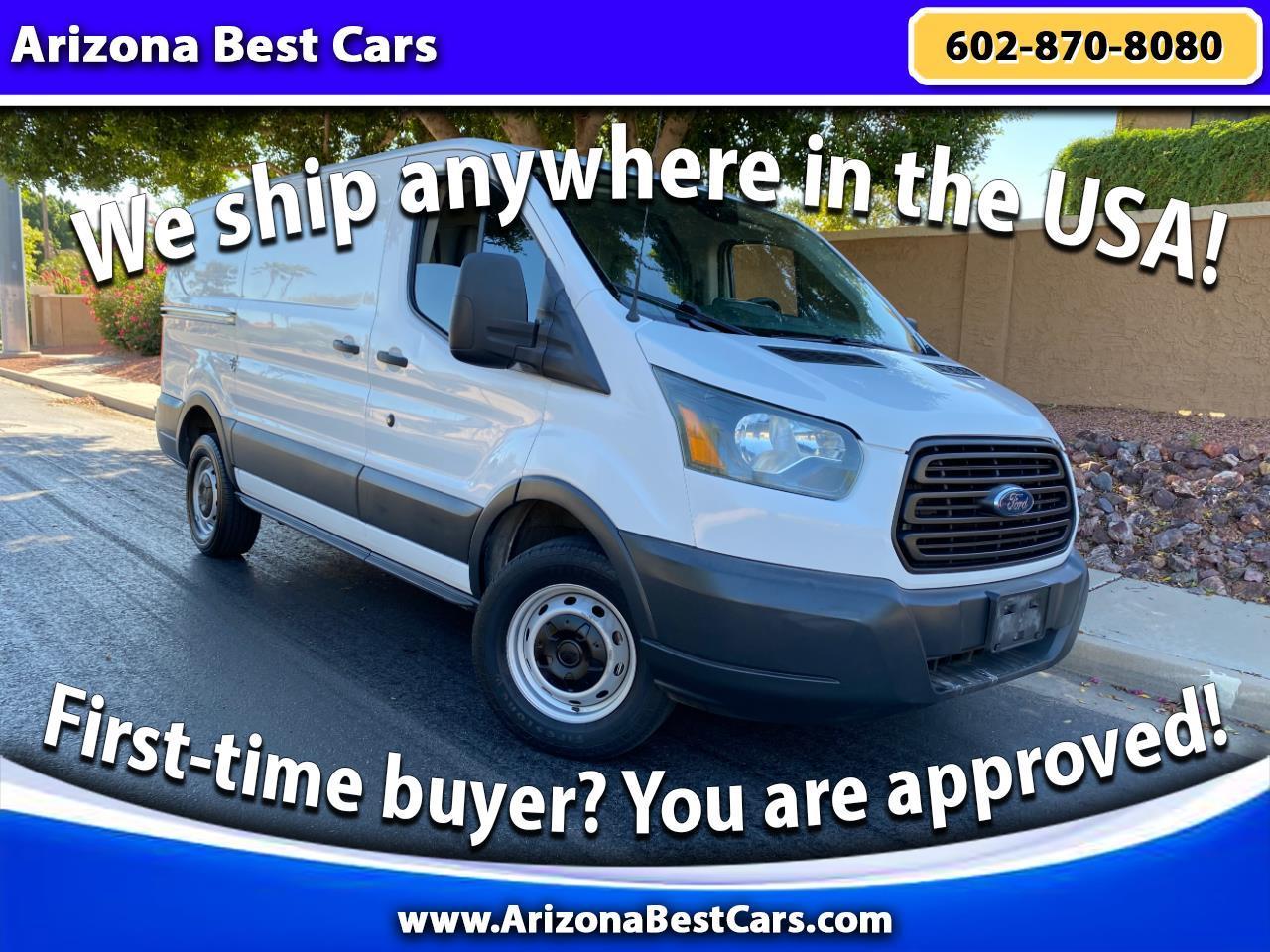 2016 Ford Transit Cargo Van T-250 130" Low Rf 9000 GVWR Sliding RH Dr