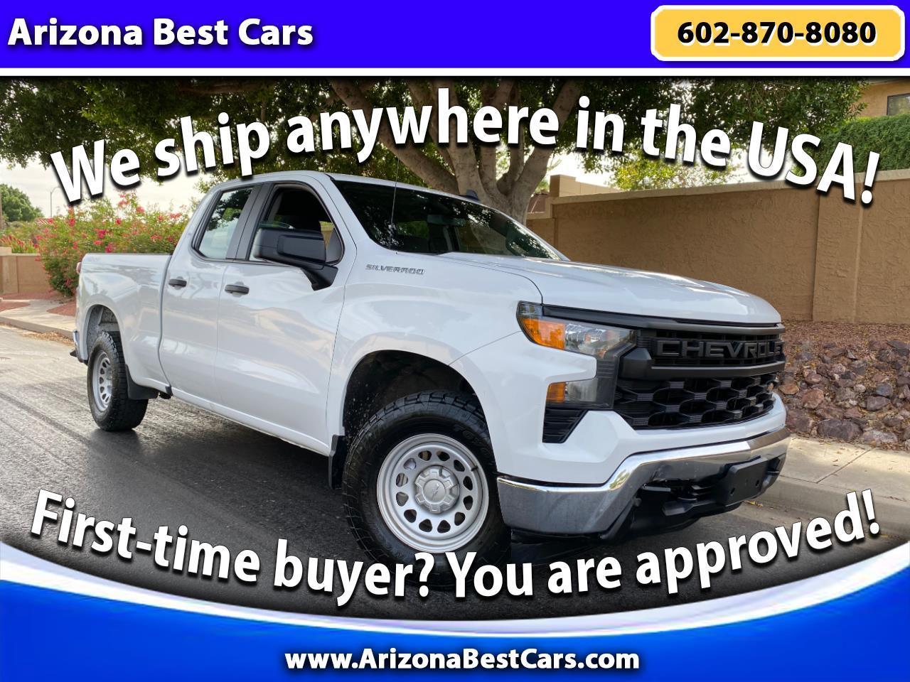 2022 Chevrolet Silverado 1500 4WD Double Cab 147" Work Truck
