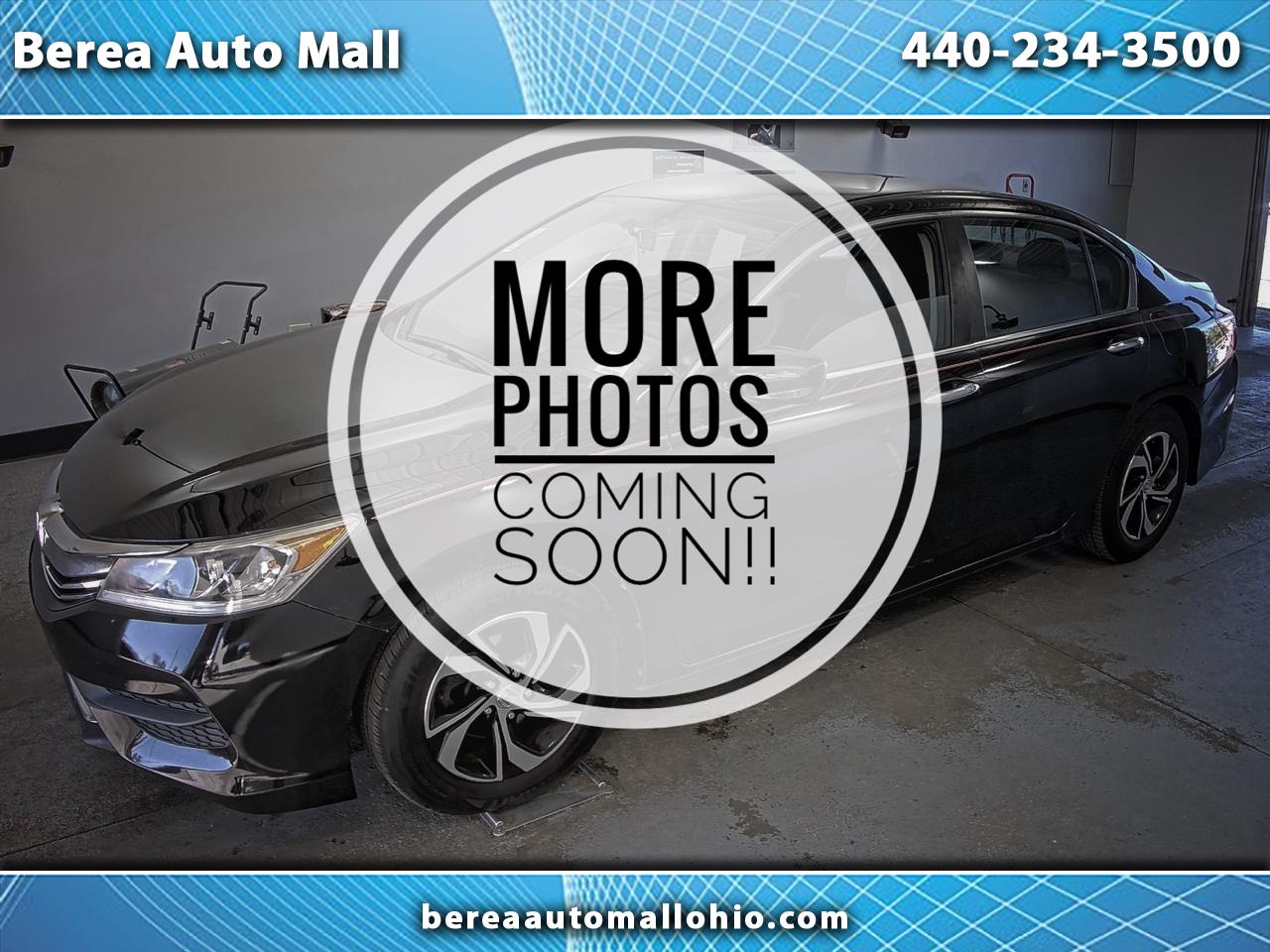 2016 Honda Accord LX Sedan CVT