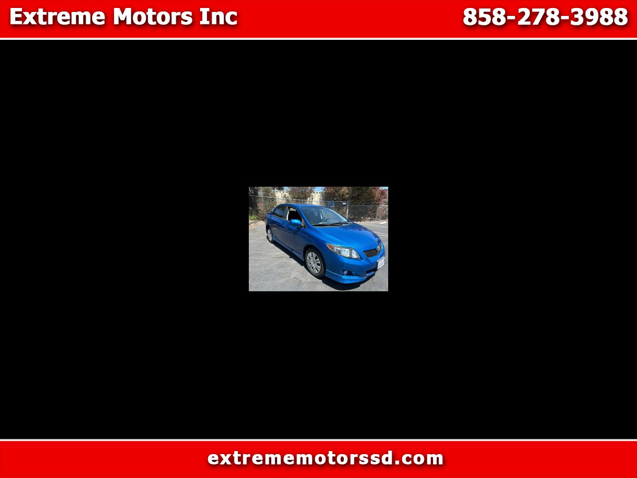 2009 Toyota Corolla S