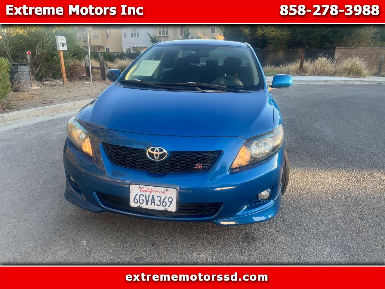 2009 Toyota Corolla S 4-Speed AT