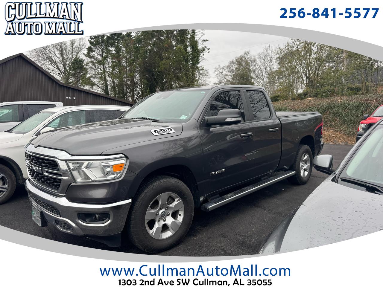 RAM 1500 Big Horn 4x4 Quad Cab 6'4" Box 2022