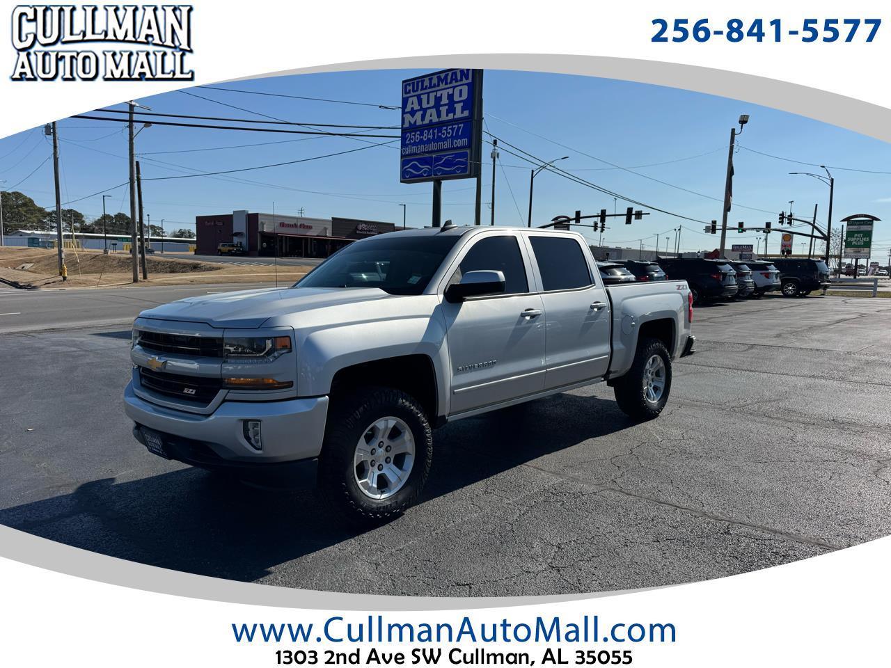 2018 Chevrolet Silverado 1500 4WD Crew Cab 143.5" LT w/2LT
