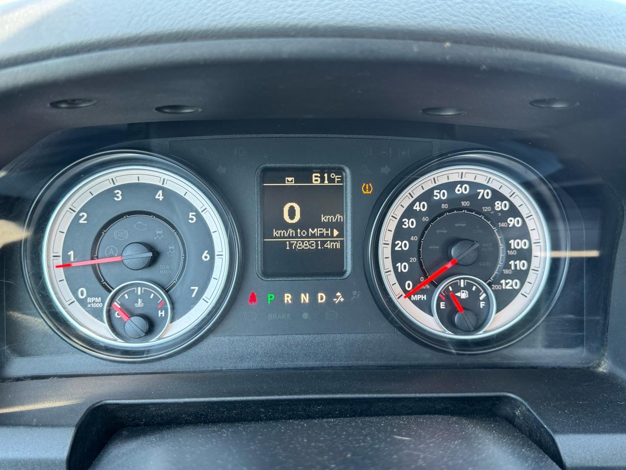 RAM 1500 2WD Reg Cab 140.5" Tradesman 2014