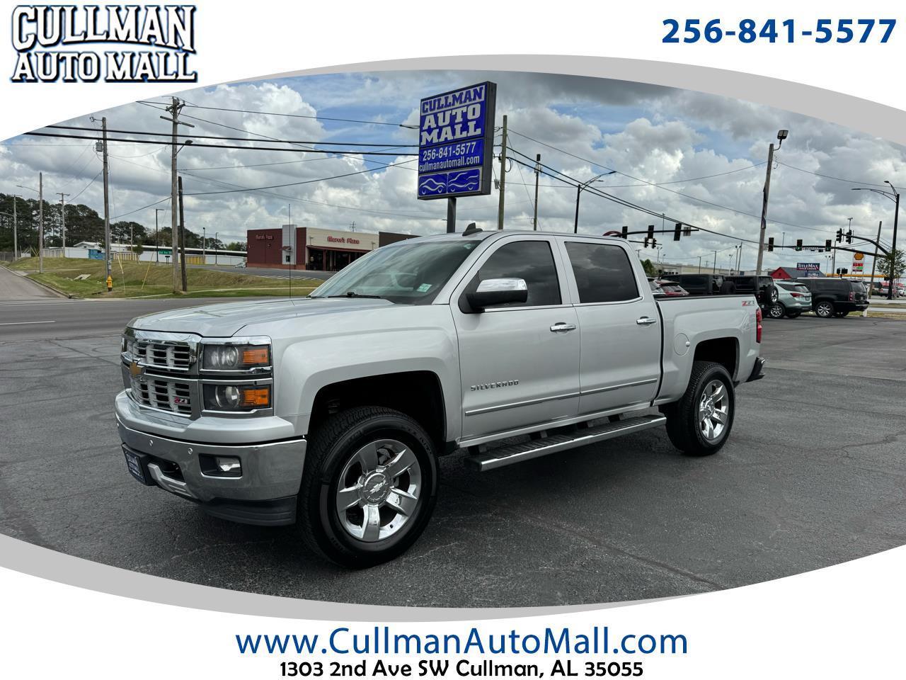 2015 Chevrolet Silverado 1500 4WD Crew Cab 143.5" LTZ w/2LZ