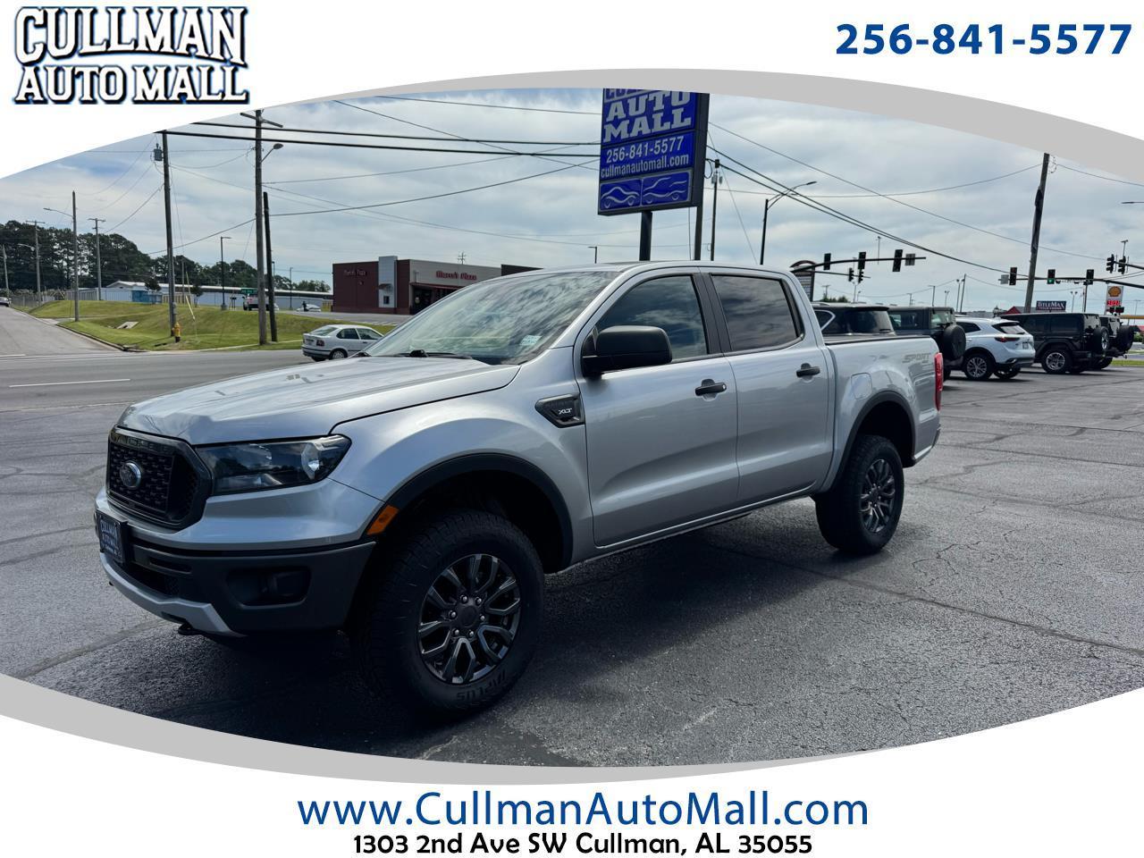 2021 Ford Ranger XLT 4WD SuperCrew 5' Box