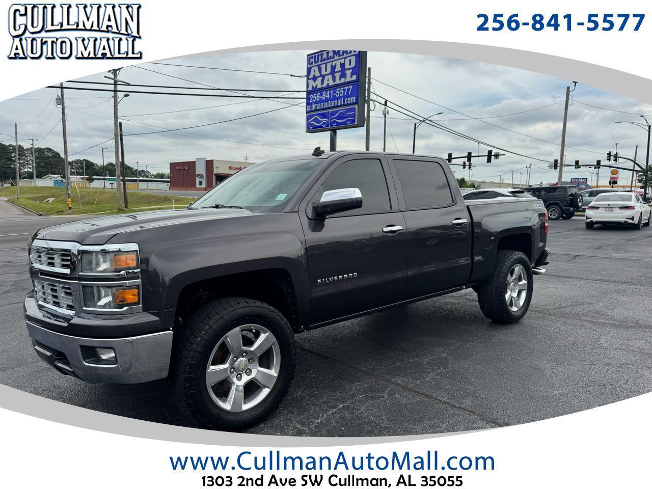 2014 Chevrolet Silverado 1500 4WD Crew Cab 143.5" LT w/2LT