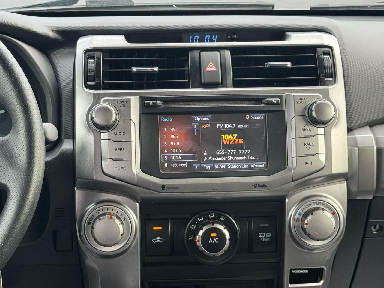 Toyota 4Runner 4WD 4dr V6 Trail Premium (Natl) 2015