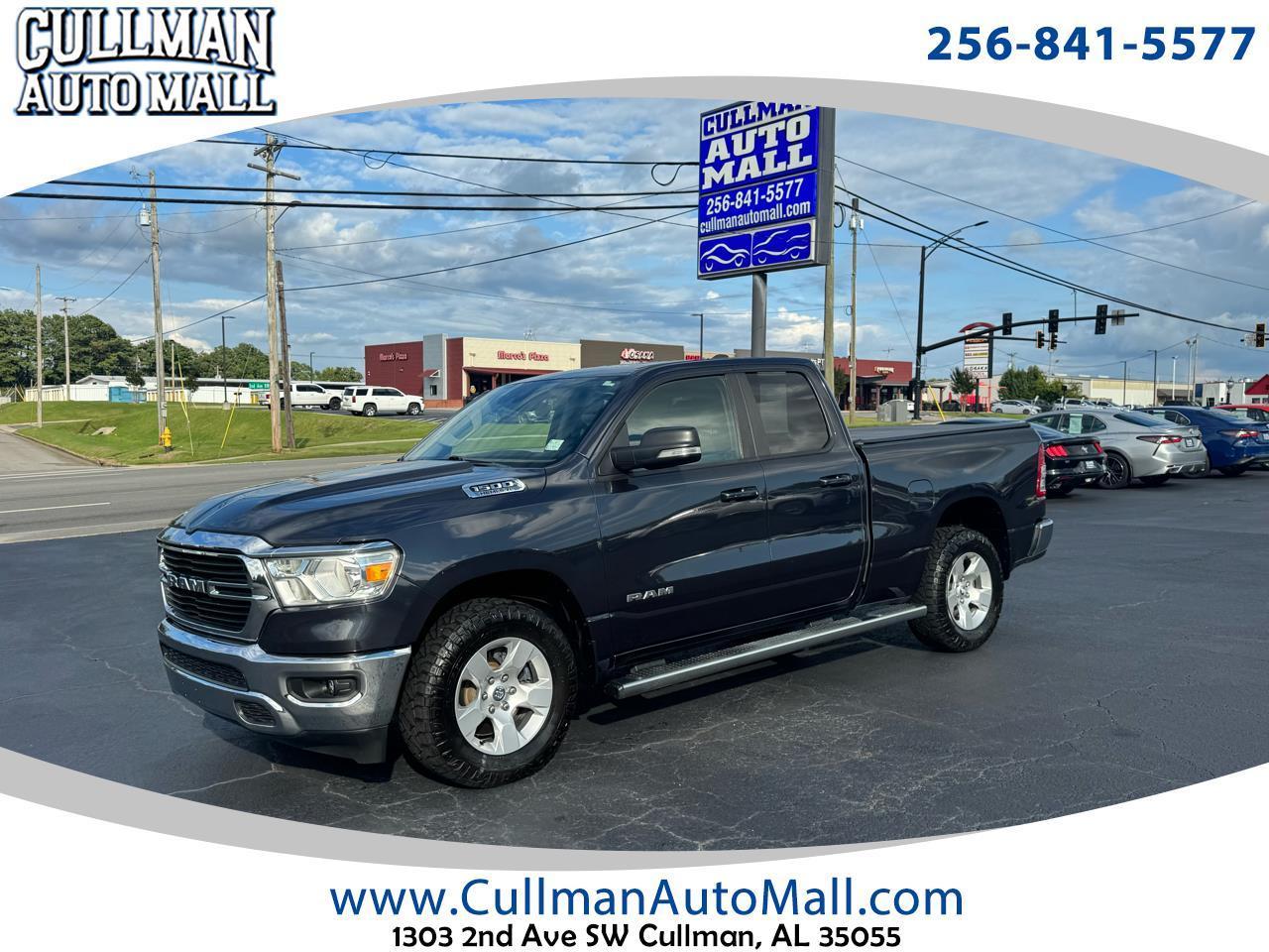 RAM 1500 Big Horn 4x4 Quad Cab 6'4" Box 2021