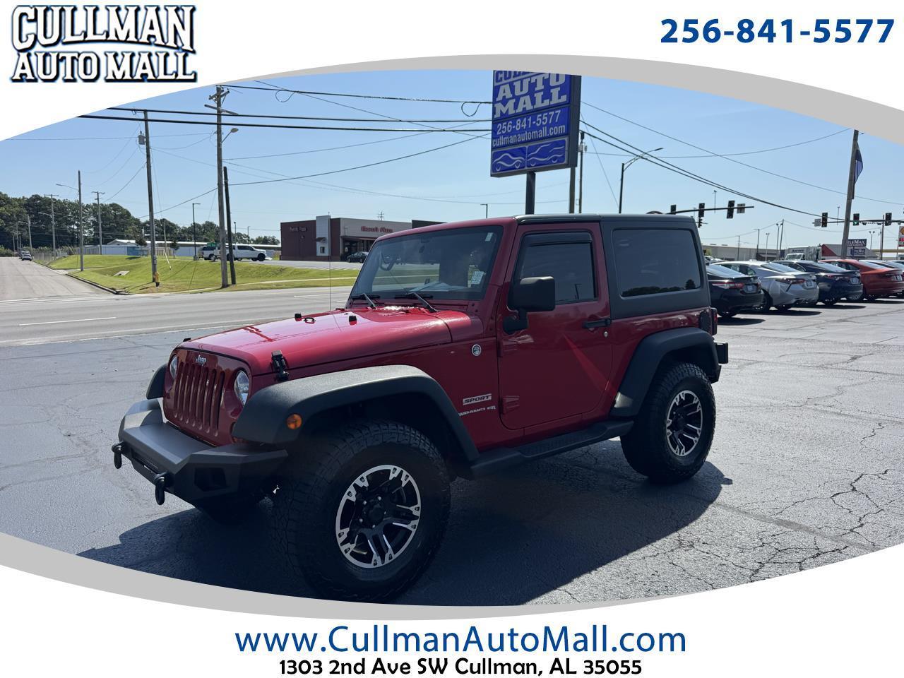 Jeep Wrangler 4WD 2dr Sport 2012