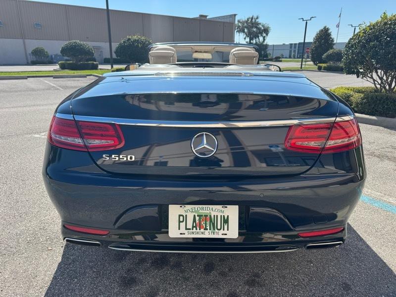 Mercedes-Benz S-Class S550 Convertible 2017