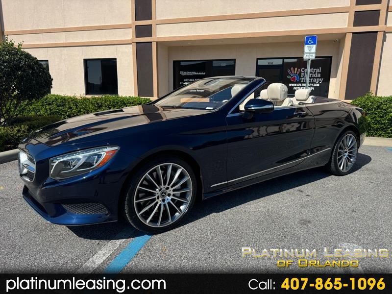 Mercedes-Benz S-Class S550 Convertible 2017