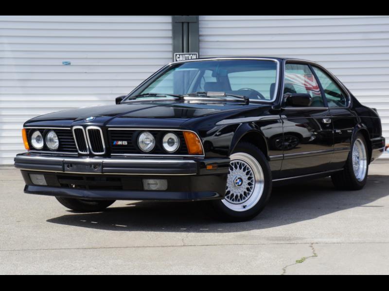 1988 BMW 6-Series M6