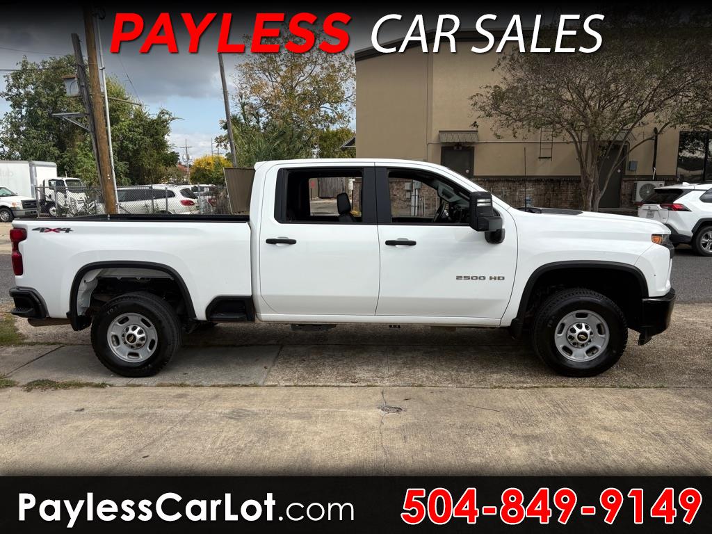 2020 Chevrolet Silverado 2500HD Work Truck Crew Cab Short Box 4WD