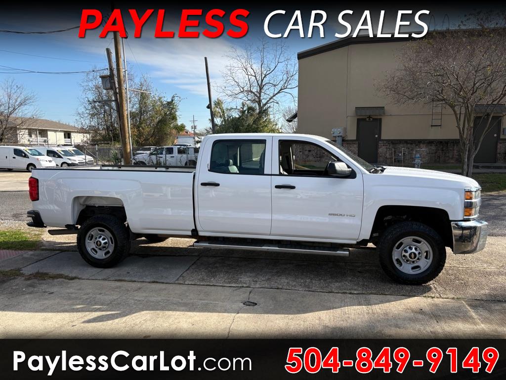 2018 Chevrolet Silverado 2500HD Work Truck Crew Cab Long Box 2WD
