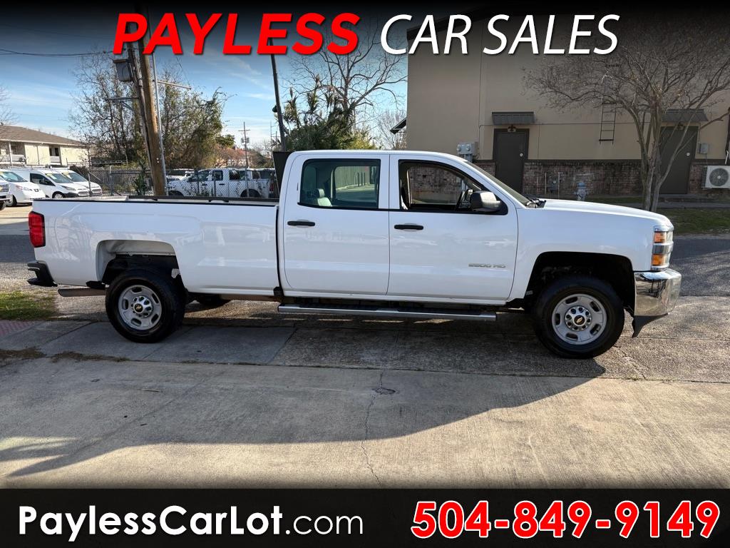 2018 Chevrolet Silverado 2500HD Work Truck Crew Cab Long Bed 2WD