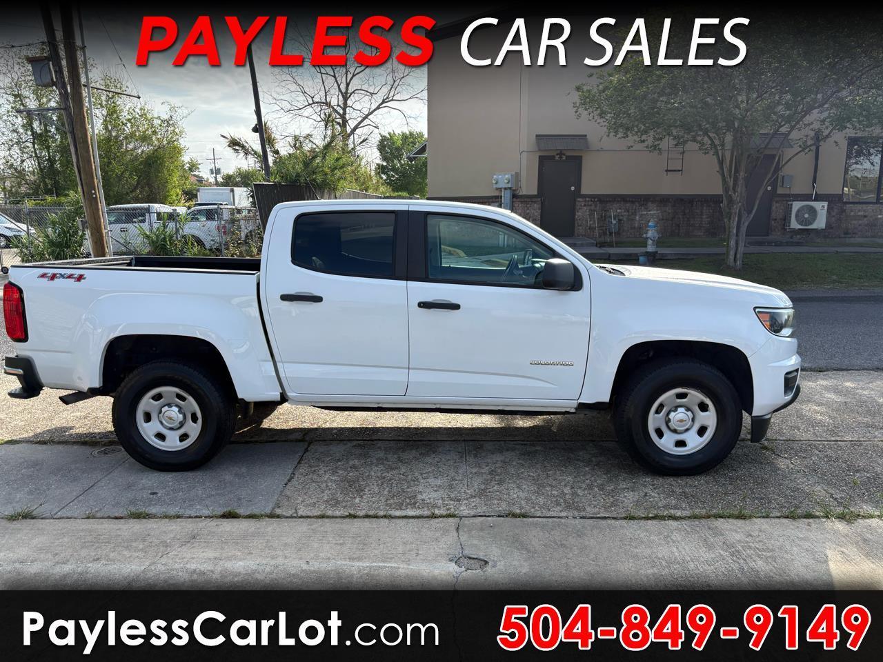 2020 Chevrolet Colorado Work Truck Crew Cab 4WD Short Box