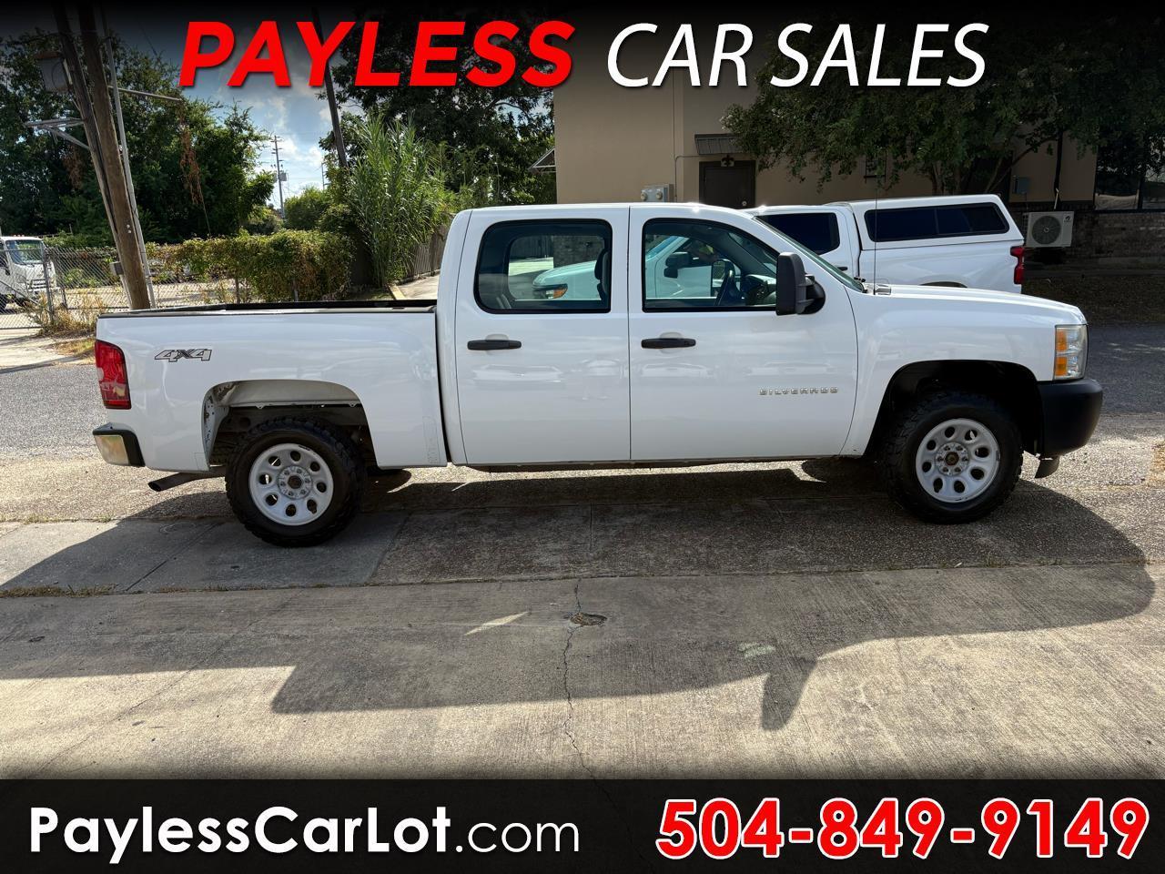 Chevrolet Silverado 1500 Work Truck Crew Cab Short Box 4WD 2013