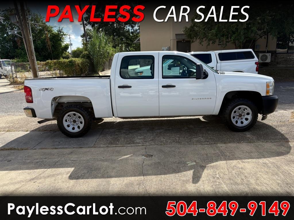 2013 Chevrolet Silverado 1500 Work Truck Crew Cab Short Box 4WD