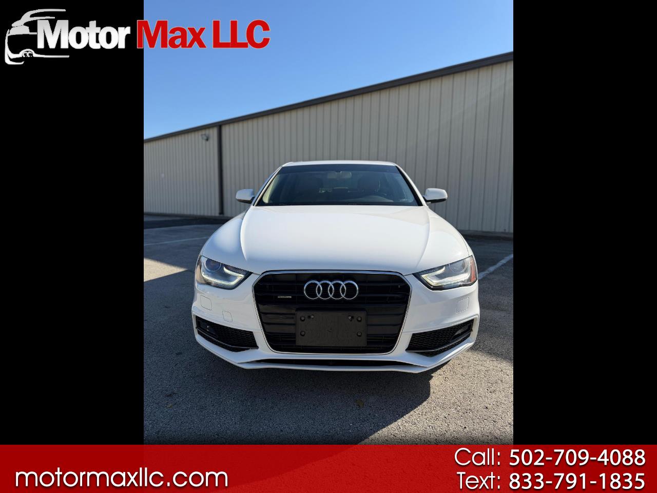 2015 Audi A4 2.0T Sedan quattro S Line