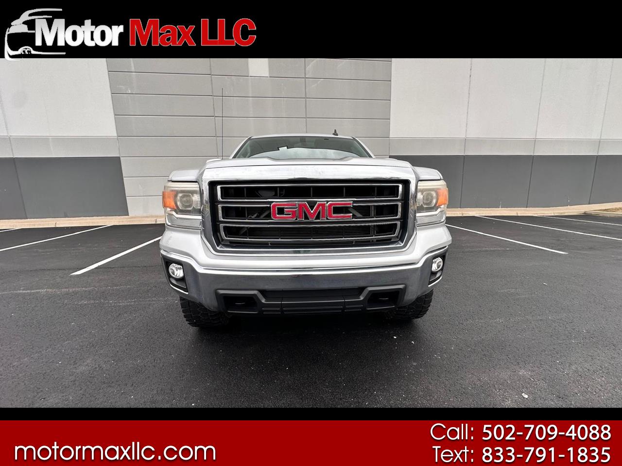 GMC Sierra 1500 SLE Double Cab 4WD 2015