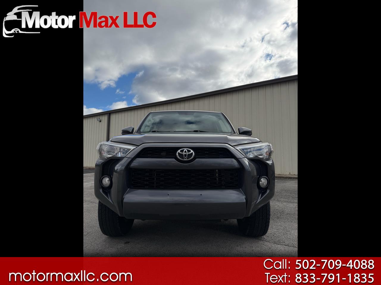 Toyota 4Runner SR5 4WD 2016